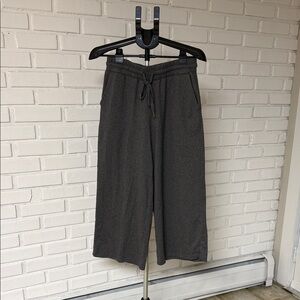 Gray Wide-Leg Pants